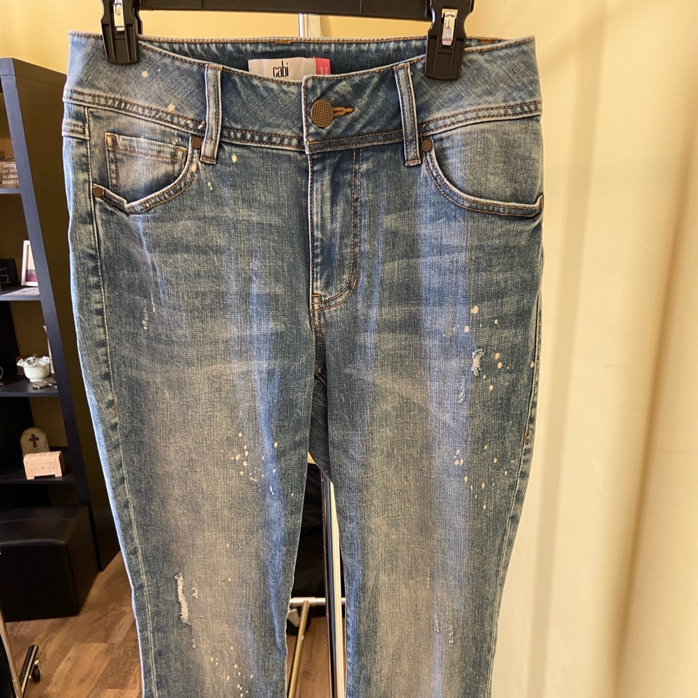 Destructed jeans